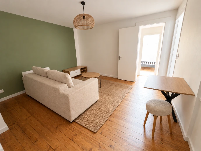 Appartement simple rénové